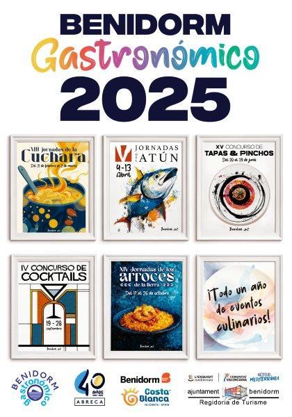 CARTEL JORNADAS BENIDORM GASTRONÓMICO 2025